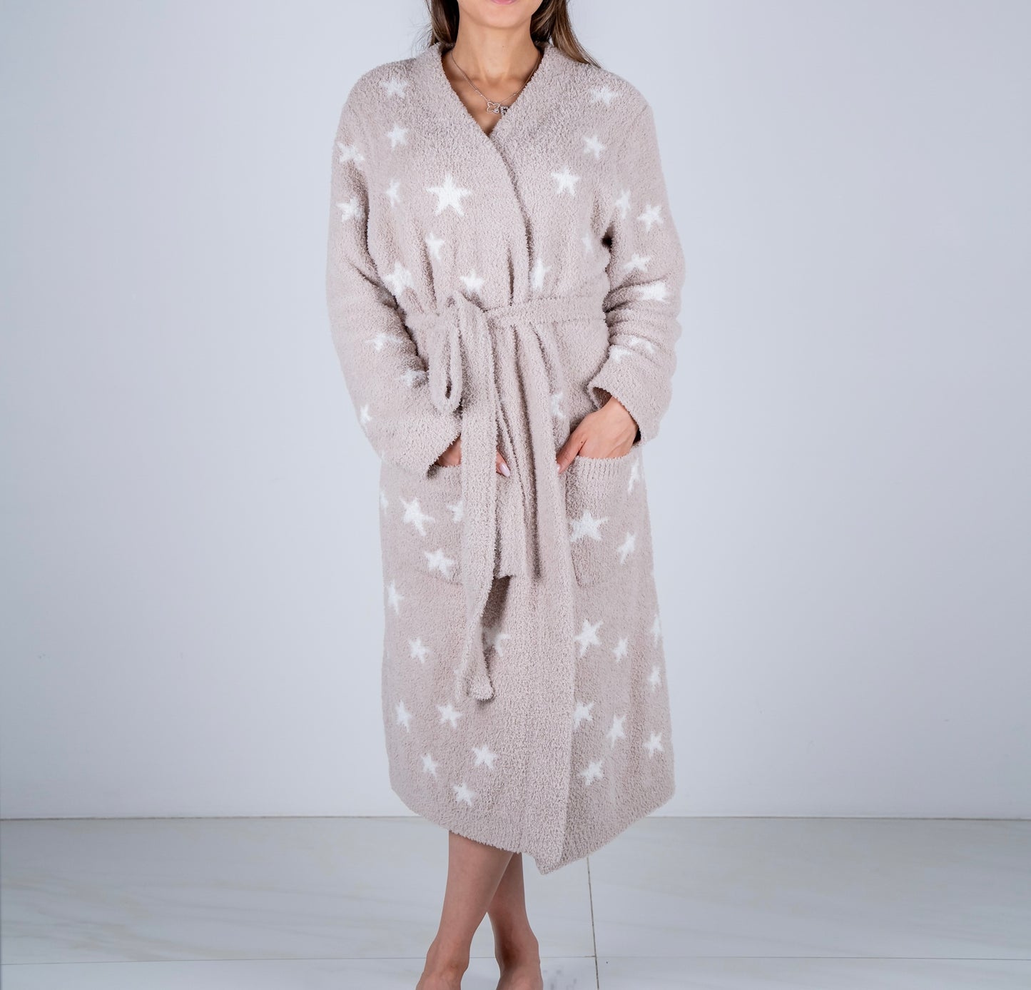 CocoCloud- StarryTaupe Robe
