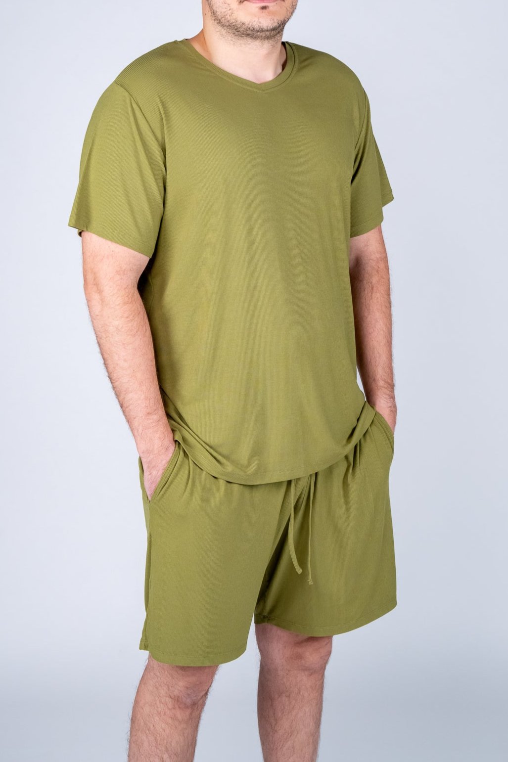 Olive grove Men's Sleep Set