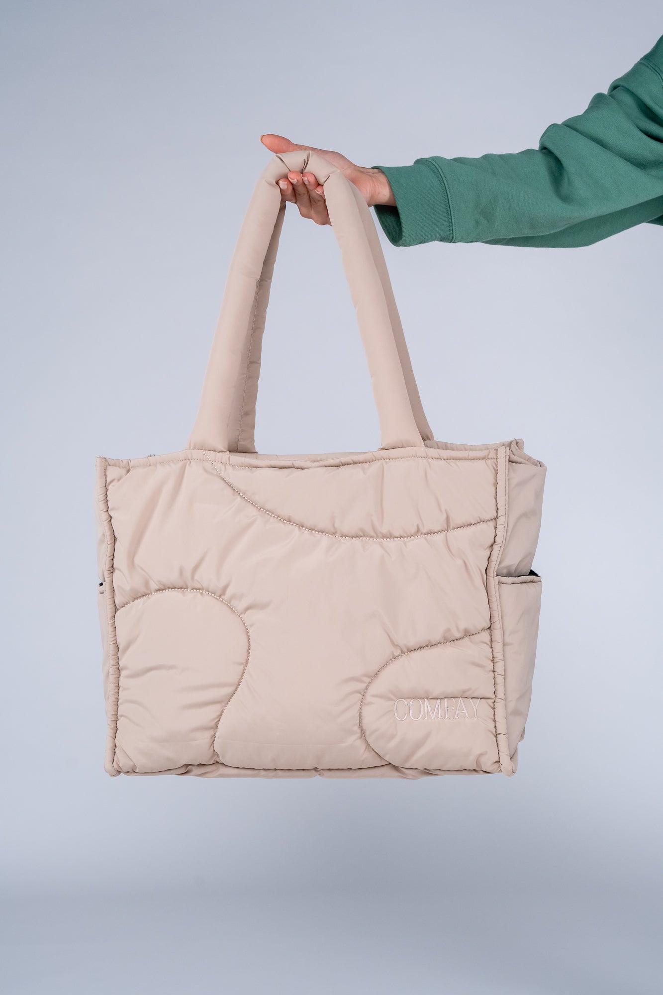 The Puffay Tote - Desert Dunes