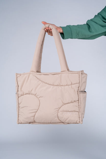 The Puffay Tote - Desert Dunes