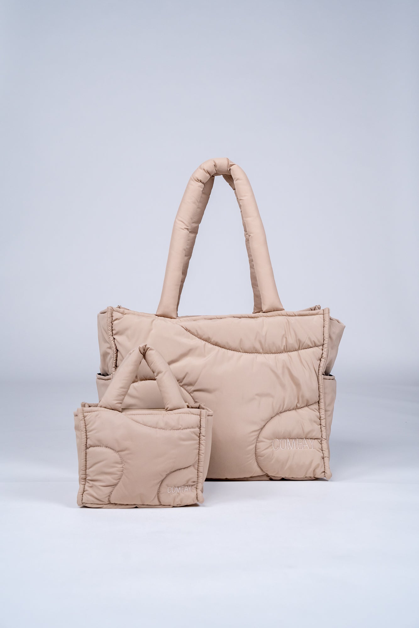 The Puffay Tote - Desert Dunes