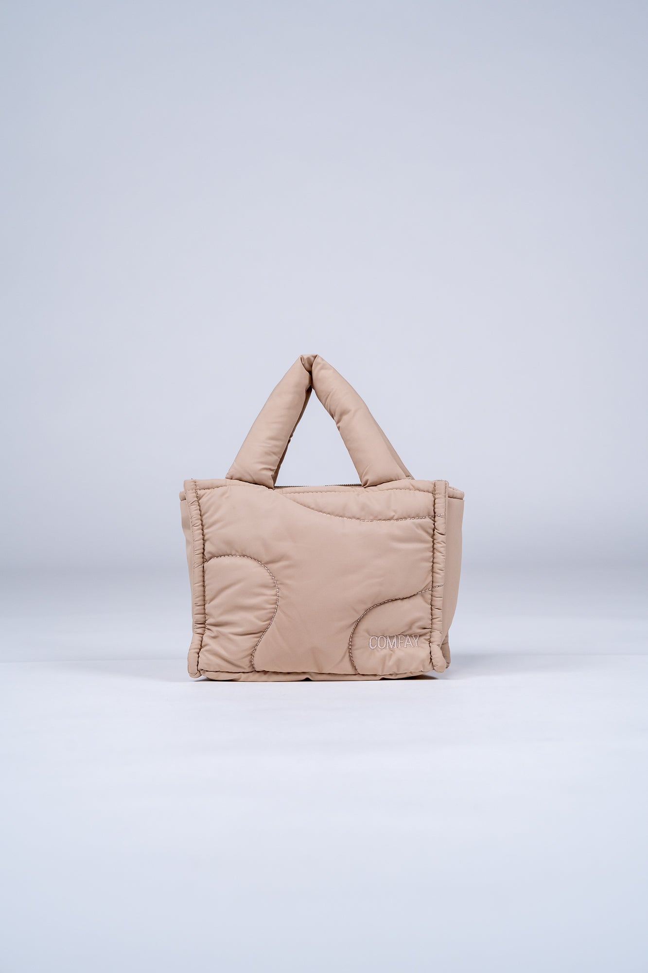 The Mini Puffay Tote- Desert Dunes