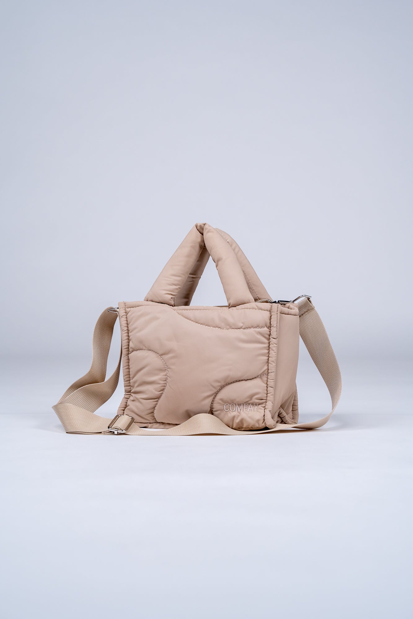 The Mini Puffay Tote- Desert Dunes