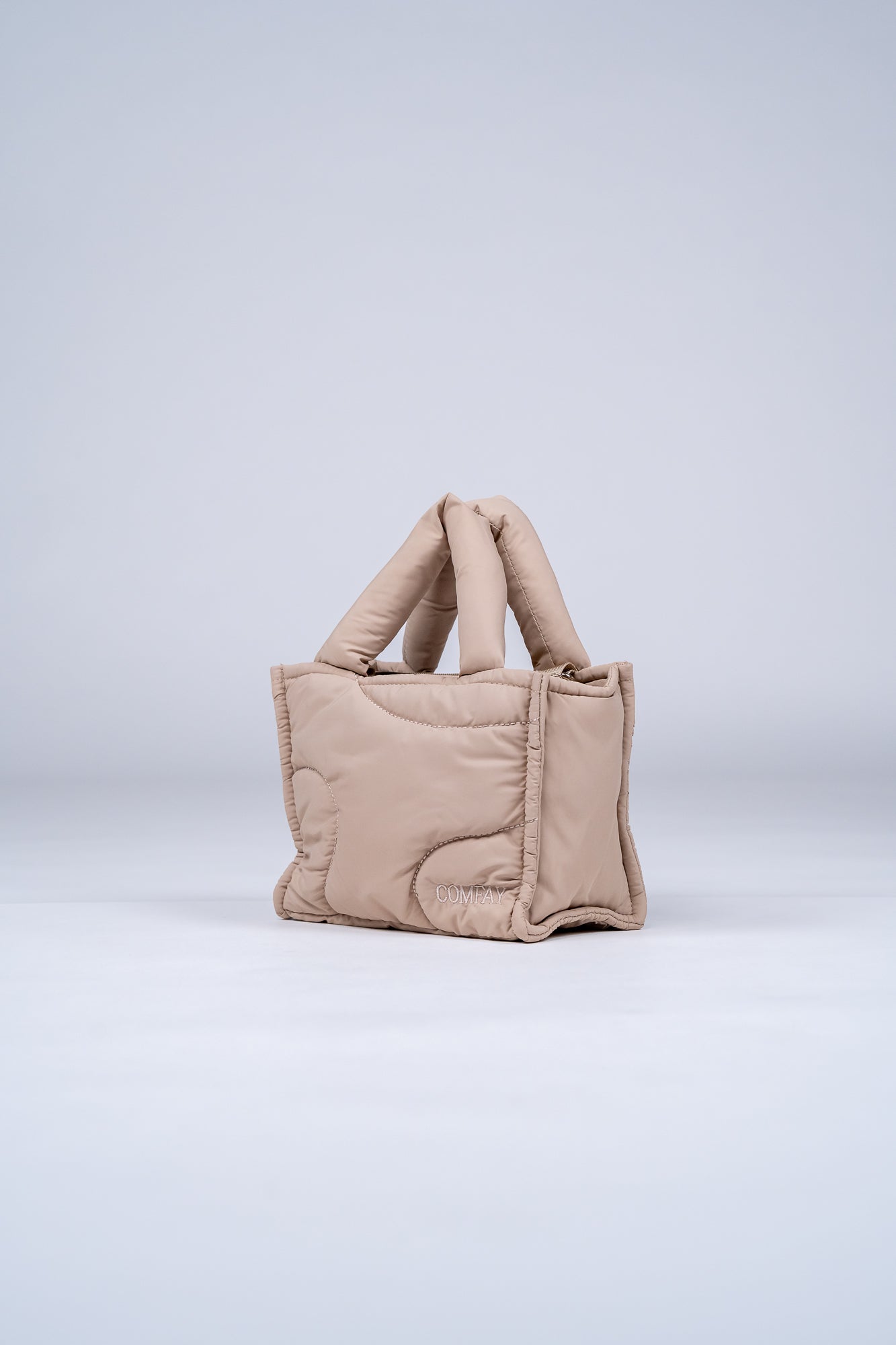 The Mini Puffay Tote- Desert Dunes