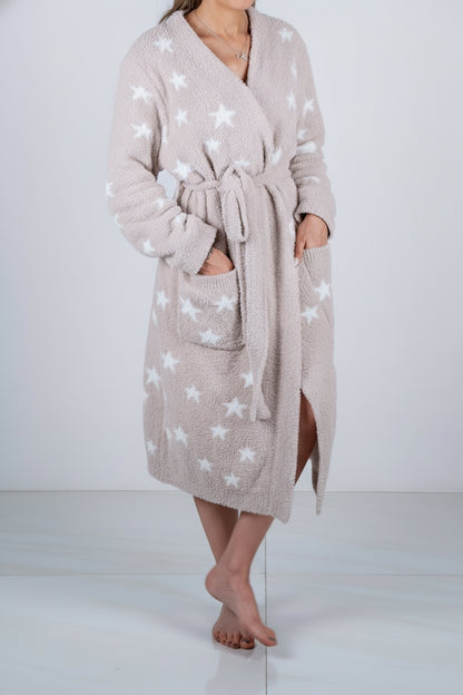 CocoCloud- StarryTaupe Robe