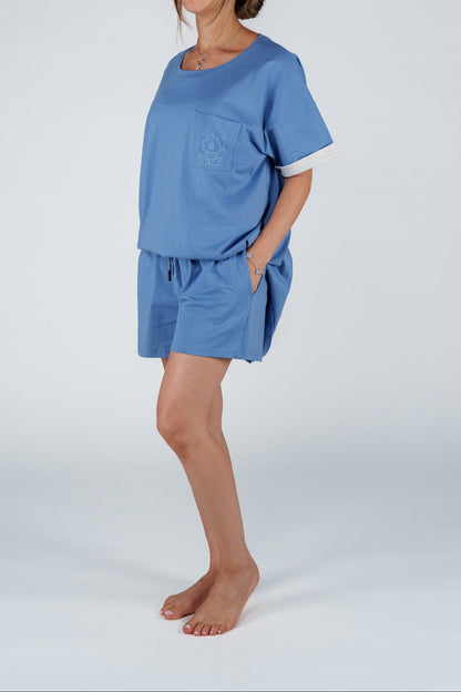 Mist Oversized Tee Set