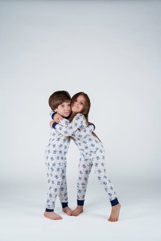 Coco Cuddles White Jammies